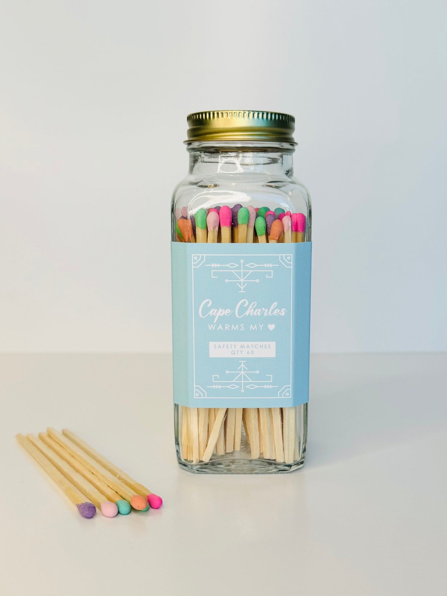 Cape Charles Safety Matches - Cape Charles Warms My Heart