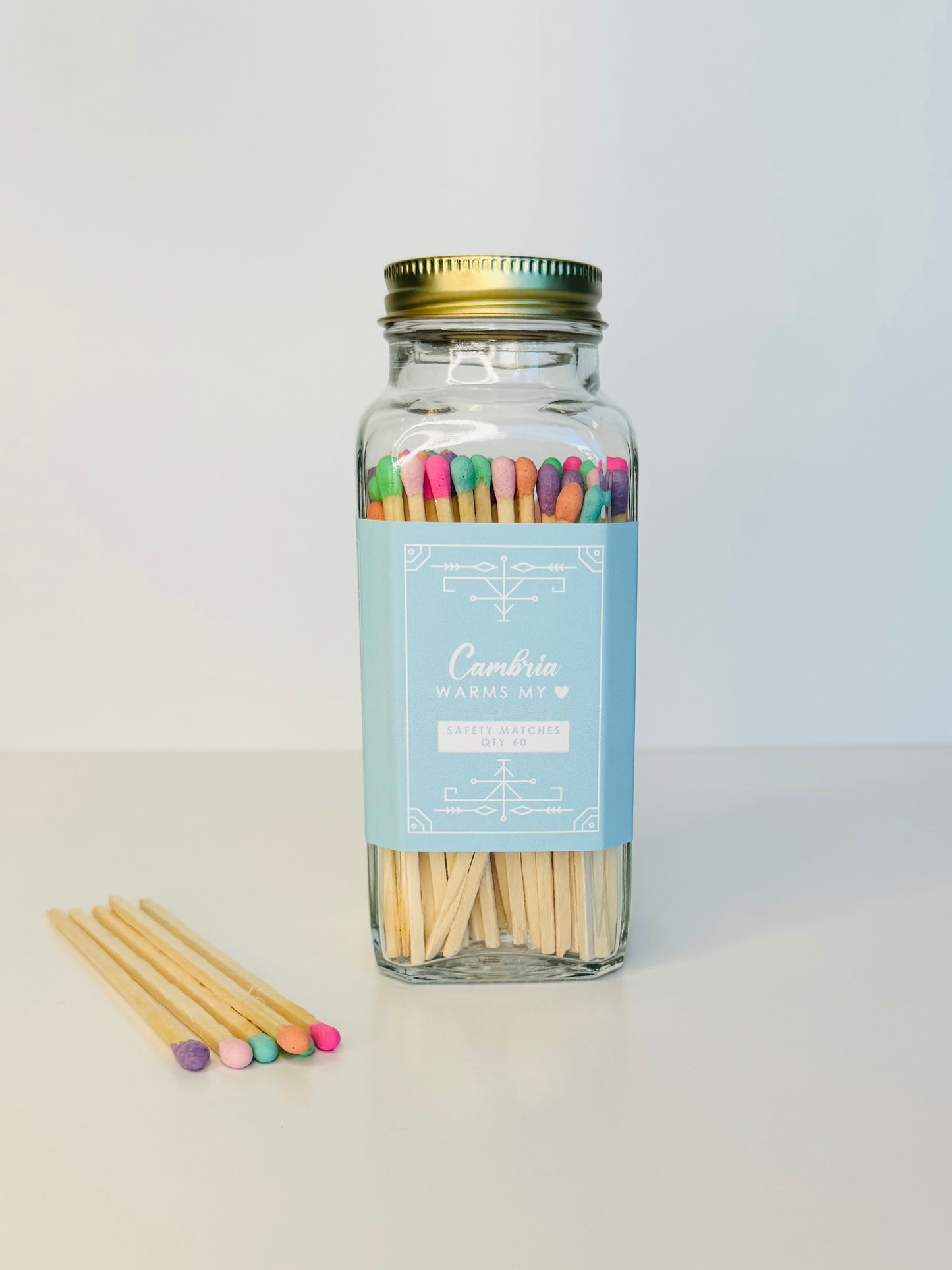 Cambria Safety Matches - Cambria Warms My Heart