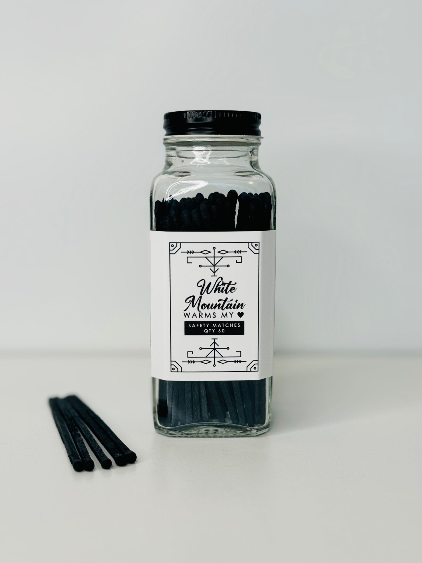 White Mountain Safety Matches - White Mountain Warms My Heart
