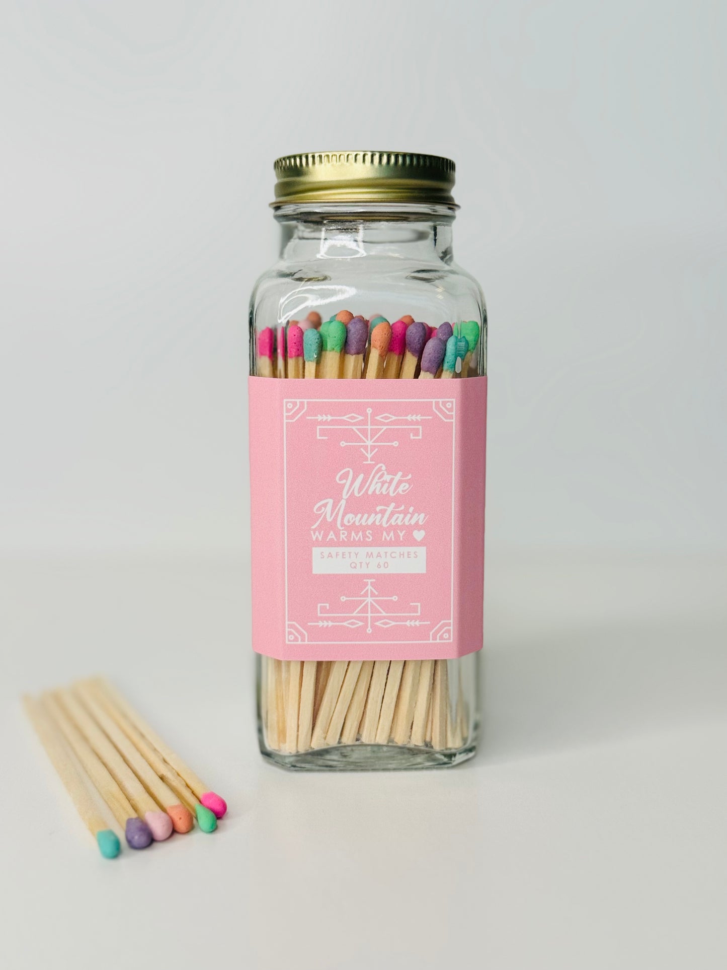 White Mountain Safety Matches - White Mountain Warms My Heart
