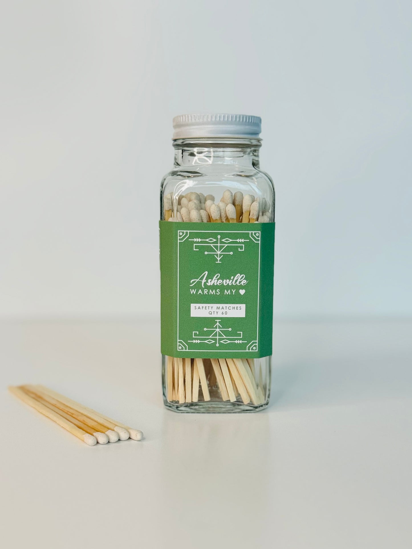 Asheville Safety Matches - Asheville Warms My Heart