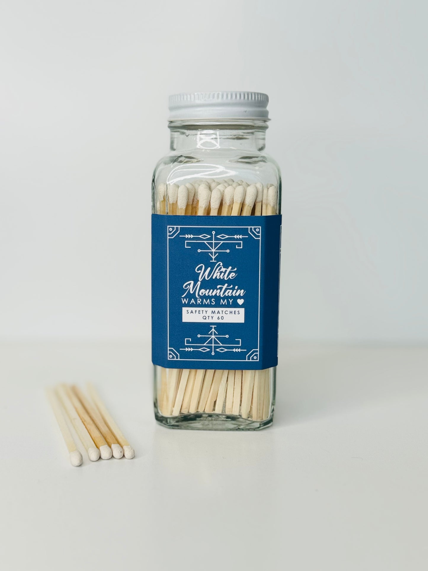 White Mountain Safety Matches - White Mountain Warms My Heart