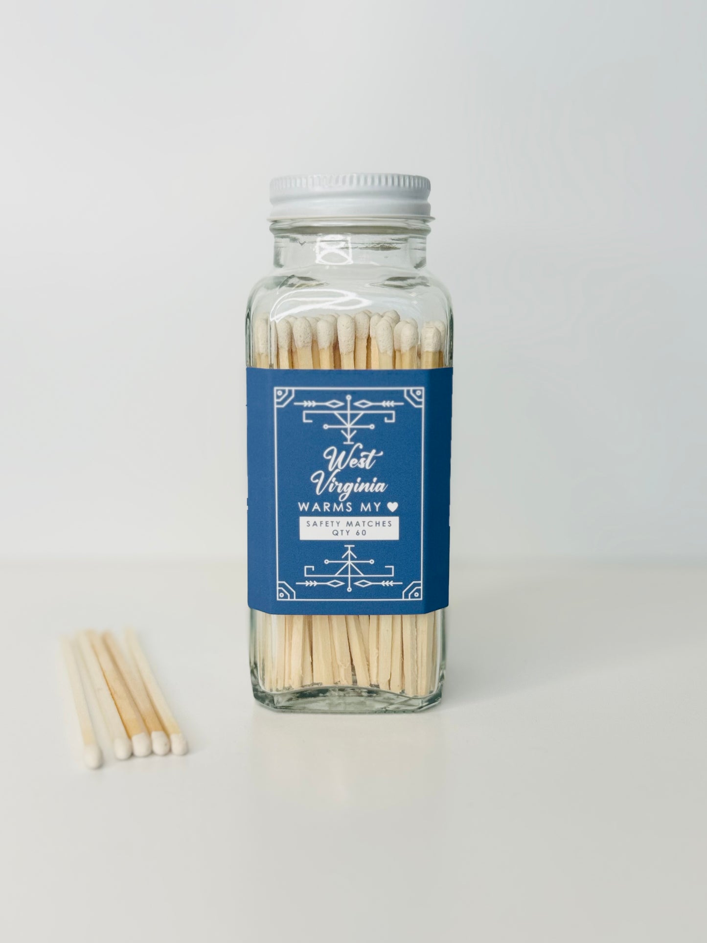 West Virginia Safety Matches - West Virginia Warms My Heart