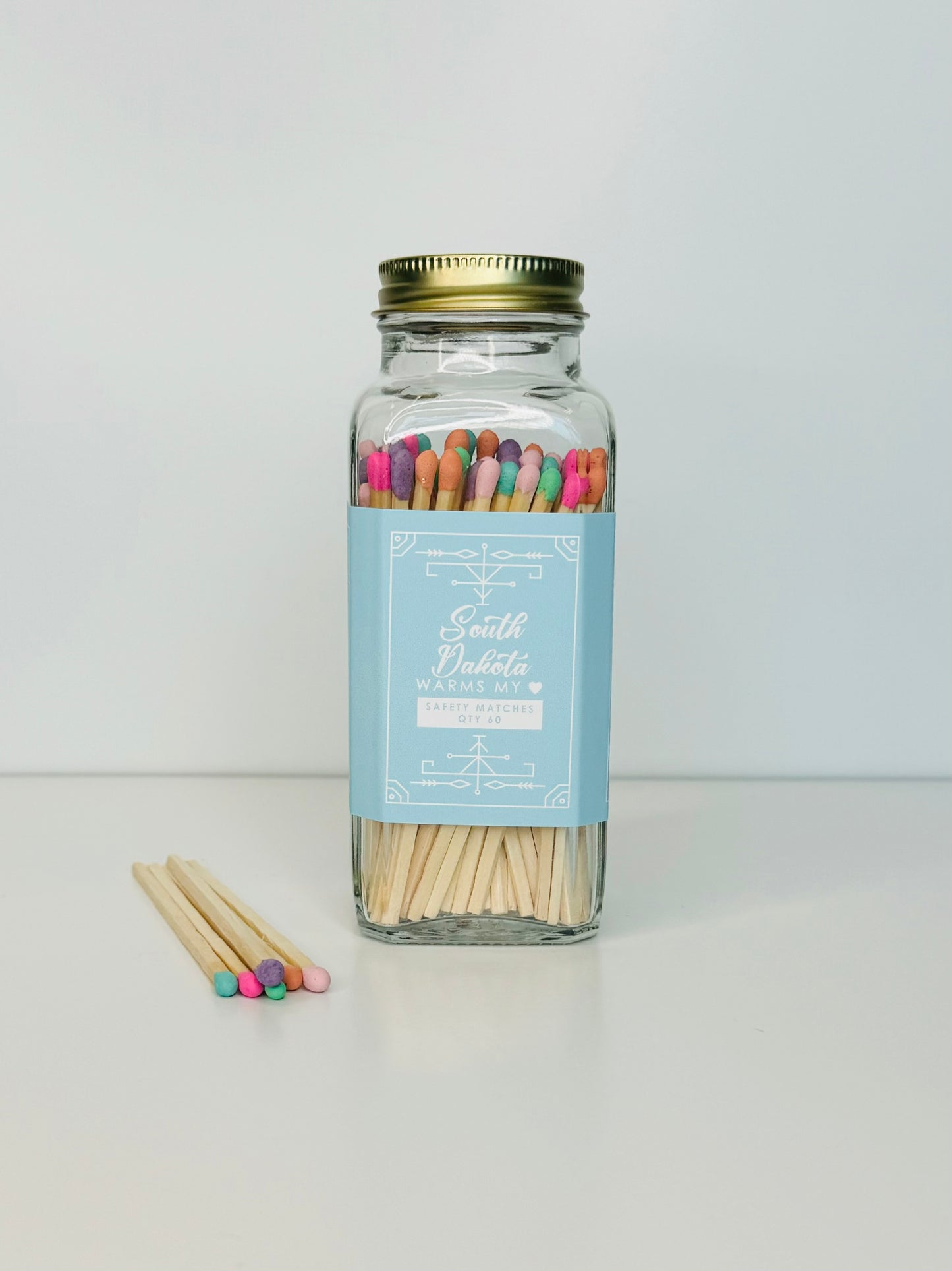 South Dakota Safety Matches - South Dakota Warms My Heart