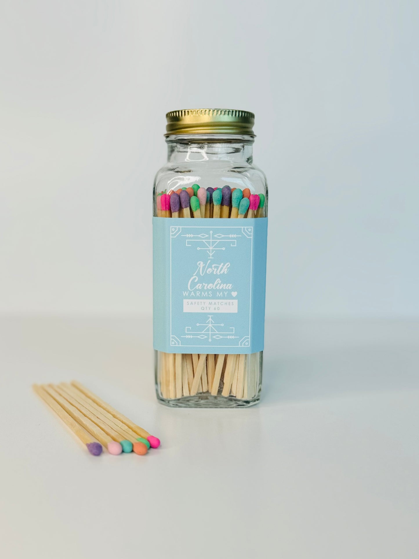 North Carolina Safety Matches - North Carolina Warms My Heart