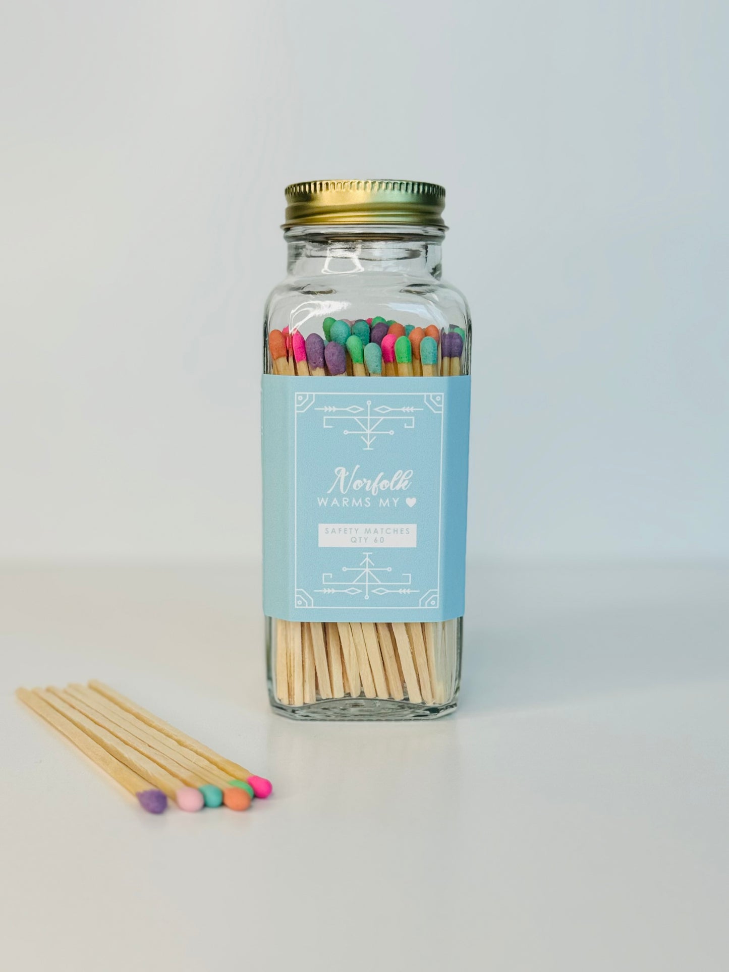 Norfolk Safety Matches - Norfolk Warm My Heart