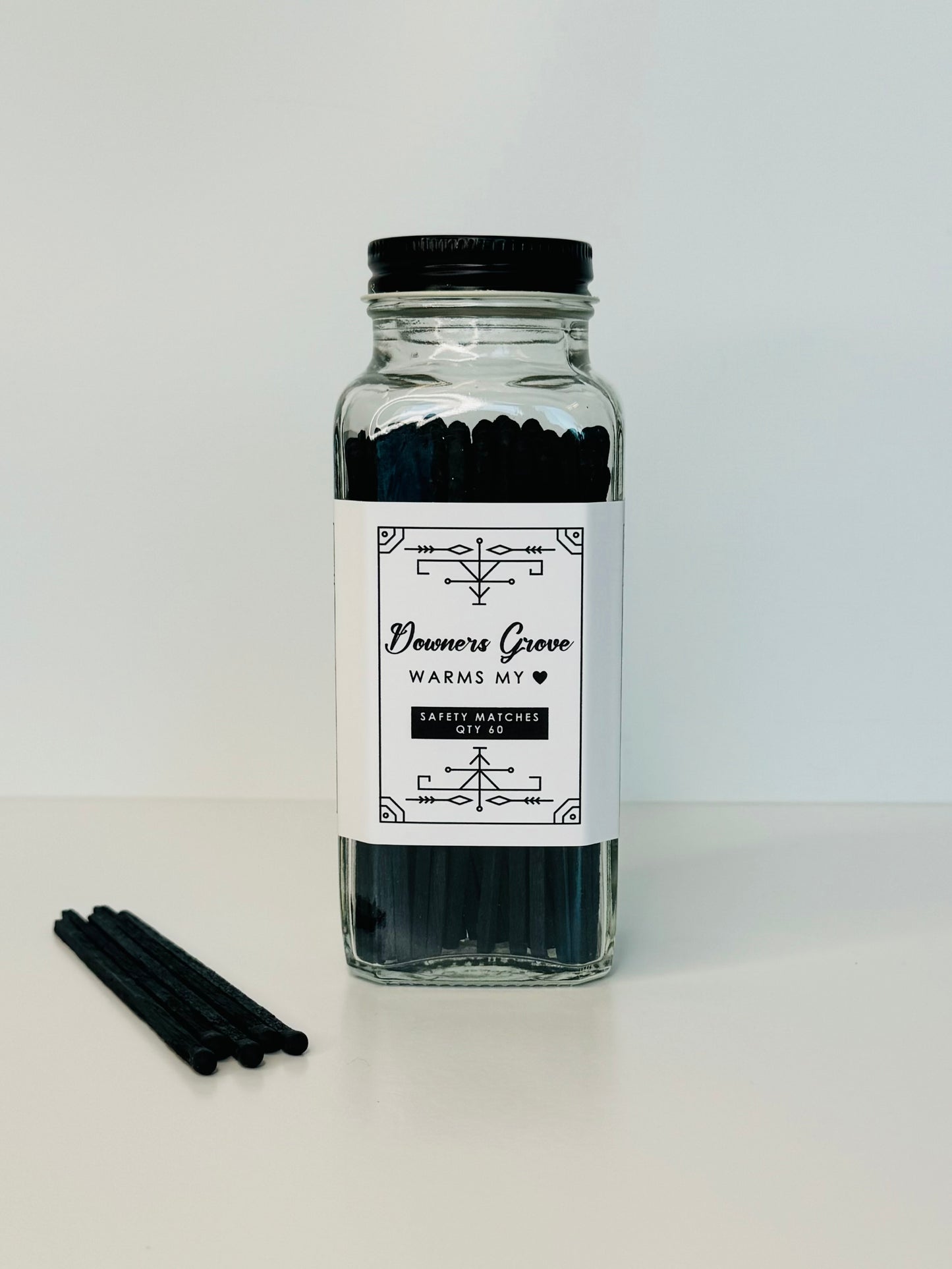 Downers Grove Safety Matches - Downers Grove Warms My Heart