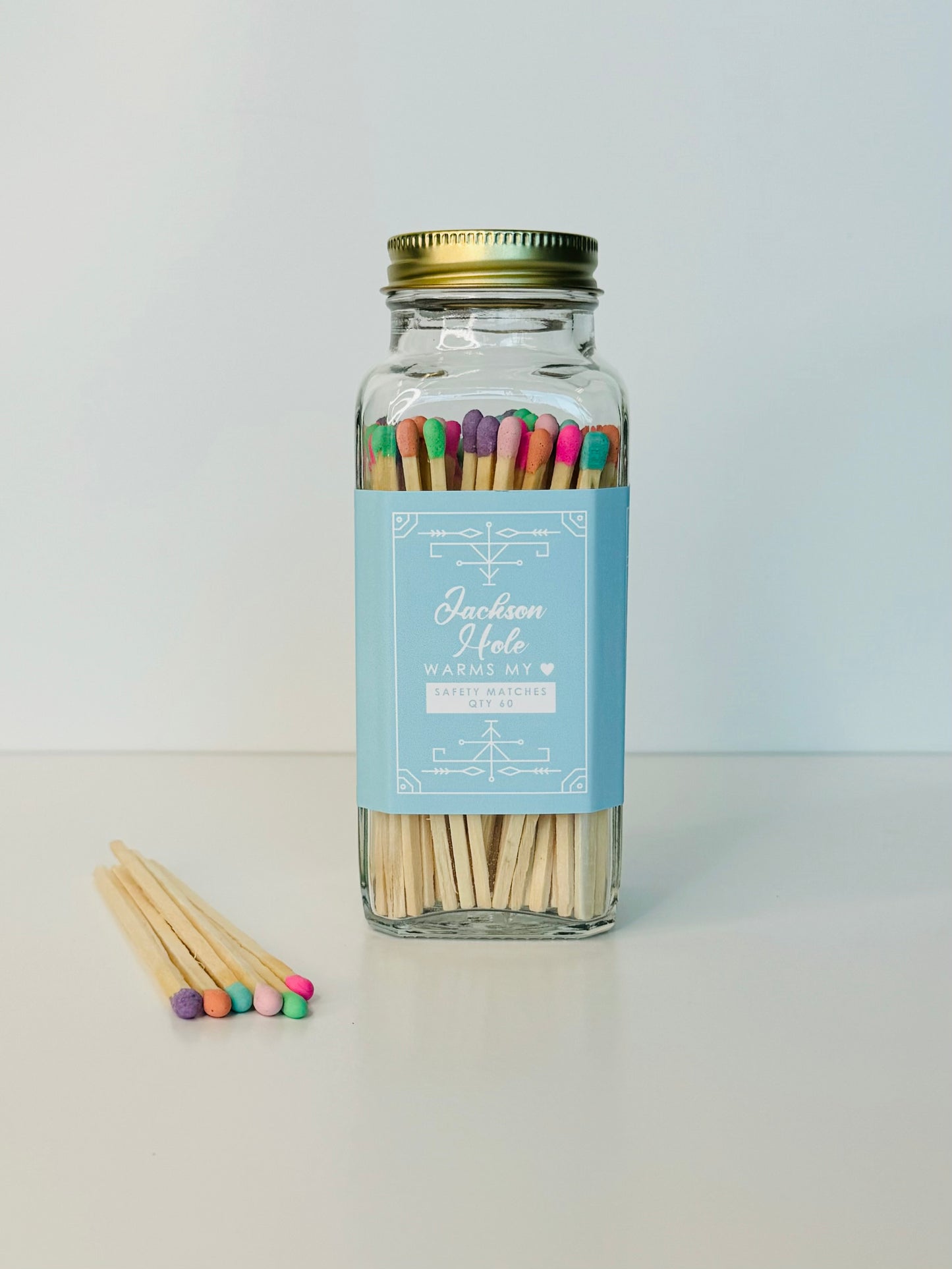 Jackson Hole Safety Matches - Jackson Hole Warms My Heart