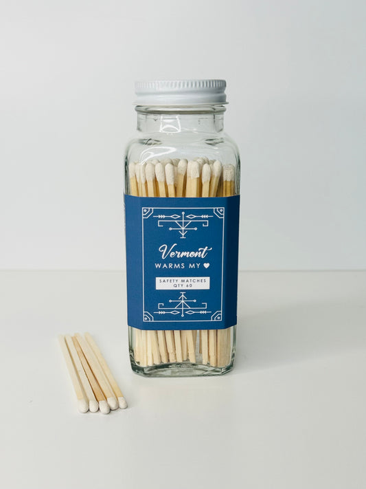 Vermont Safety Matches - Vermont Warms My Heart