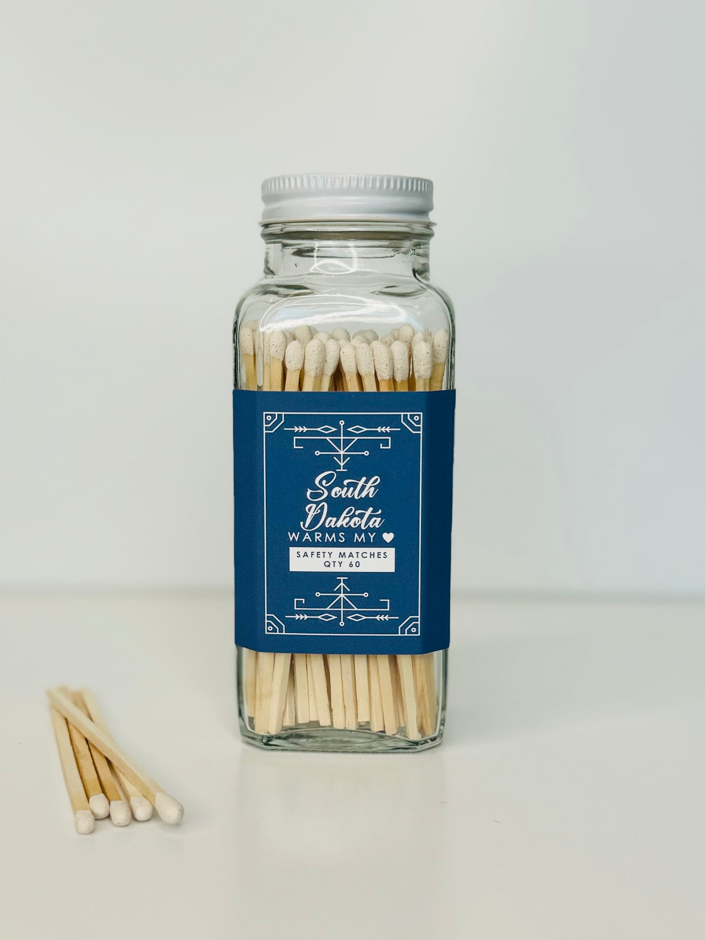 South Dakota Safety Matches - South Dakota Warms My Heart