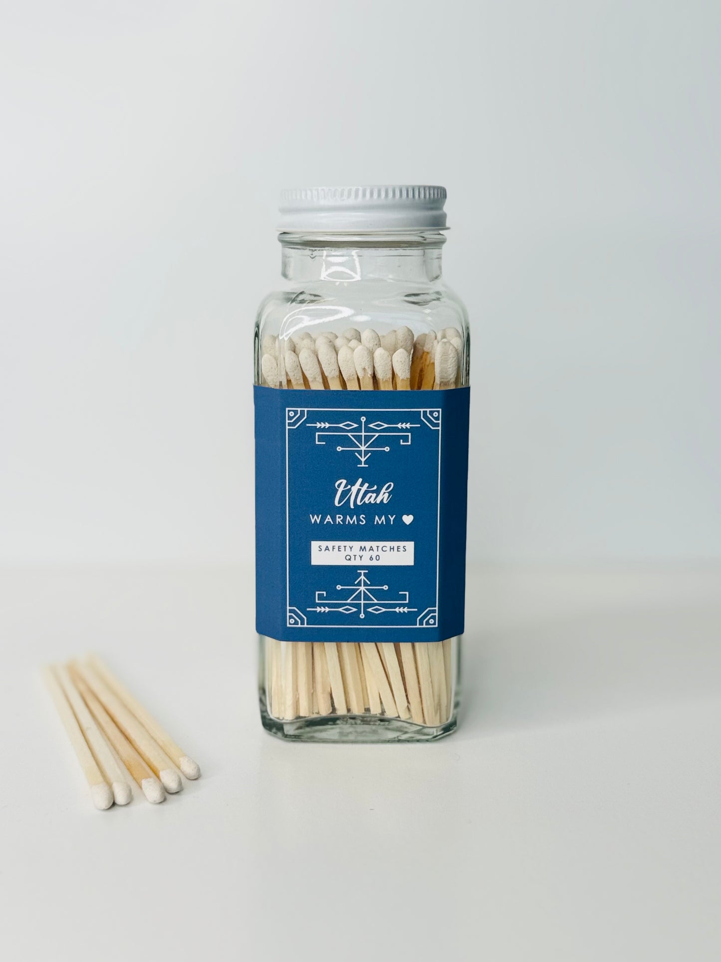 Utah Safety Matches - Utah Warms My Heart