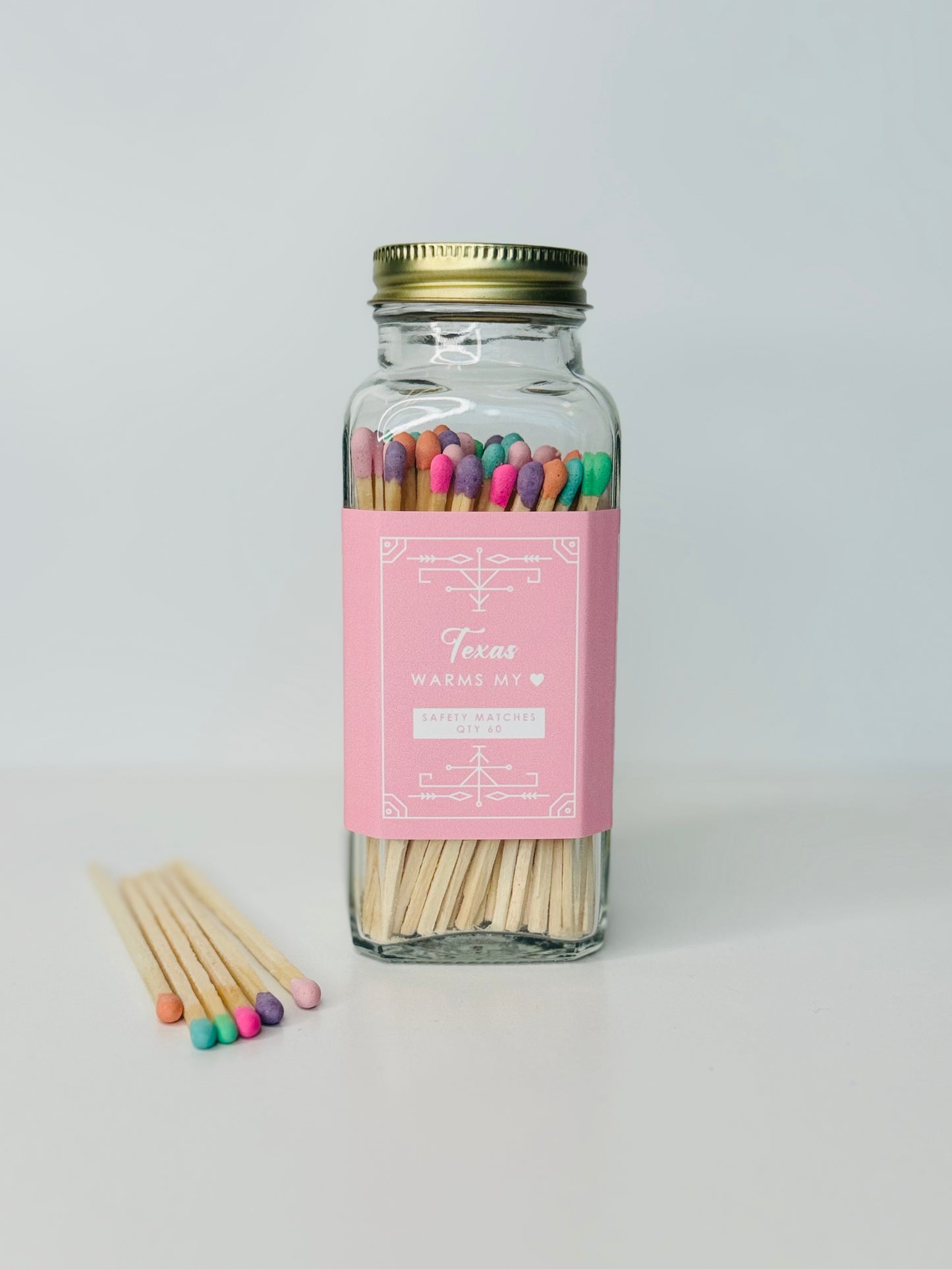Texas Safety Matches - Texas Warms My Heart