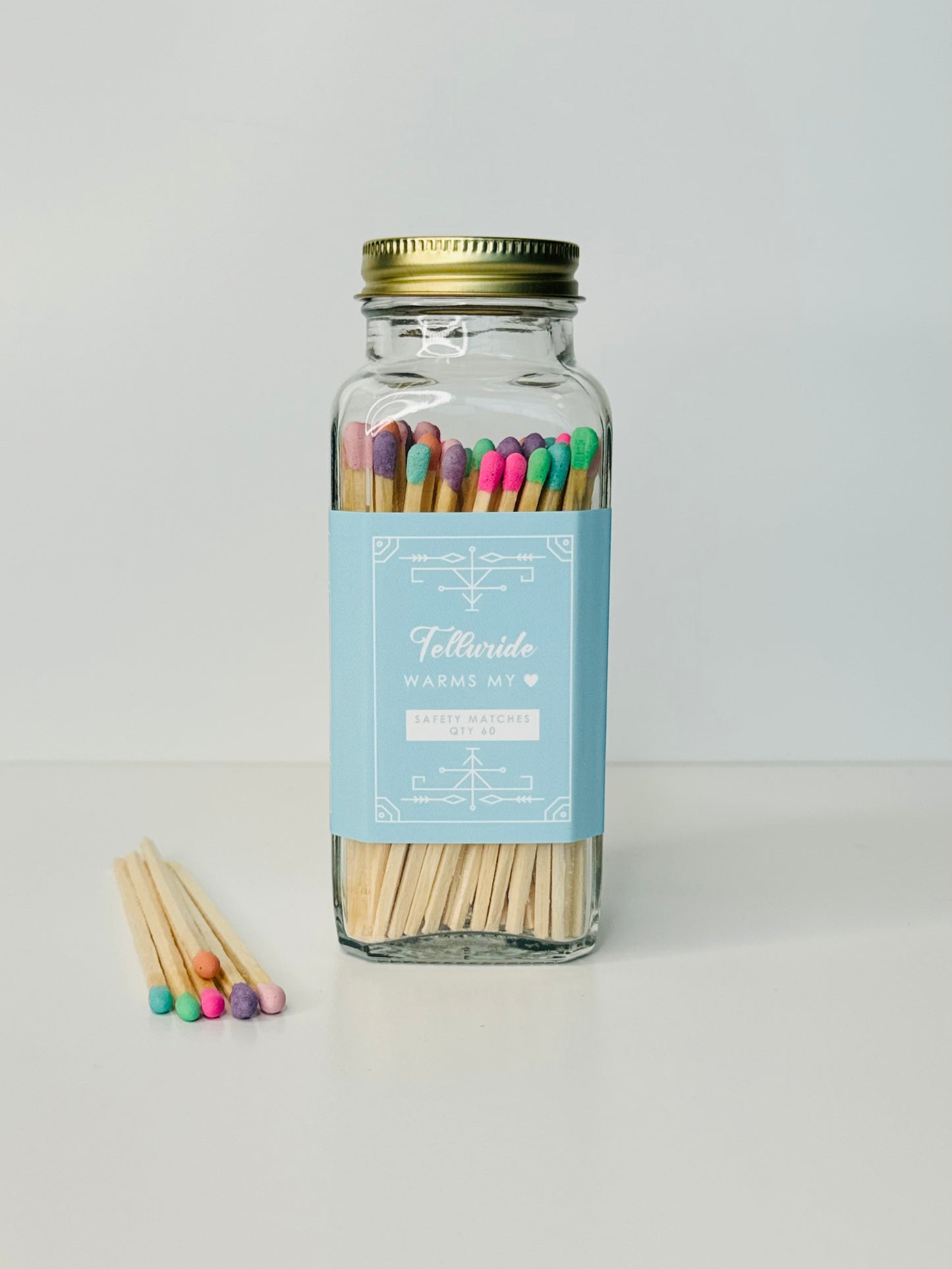 Telluride Safety Matches - Telluride Warms My Heart