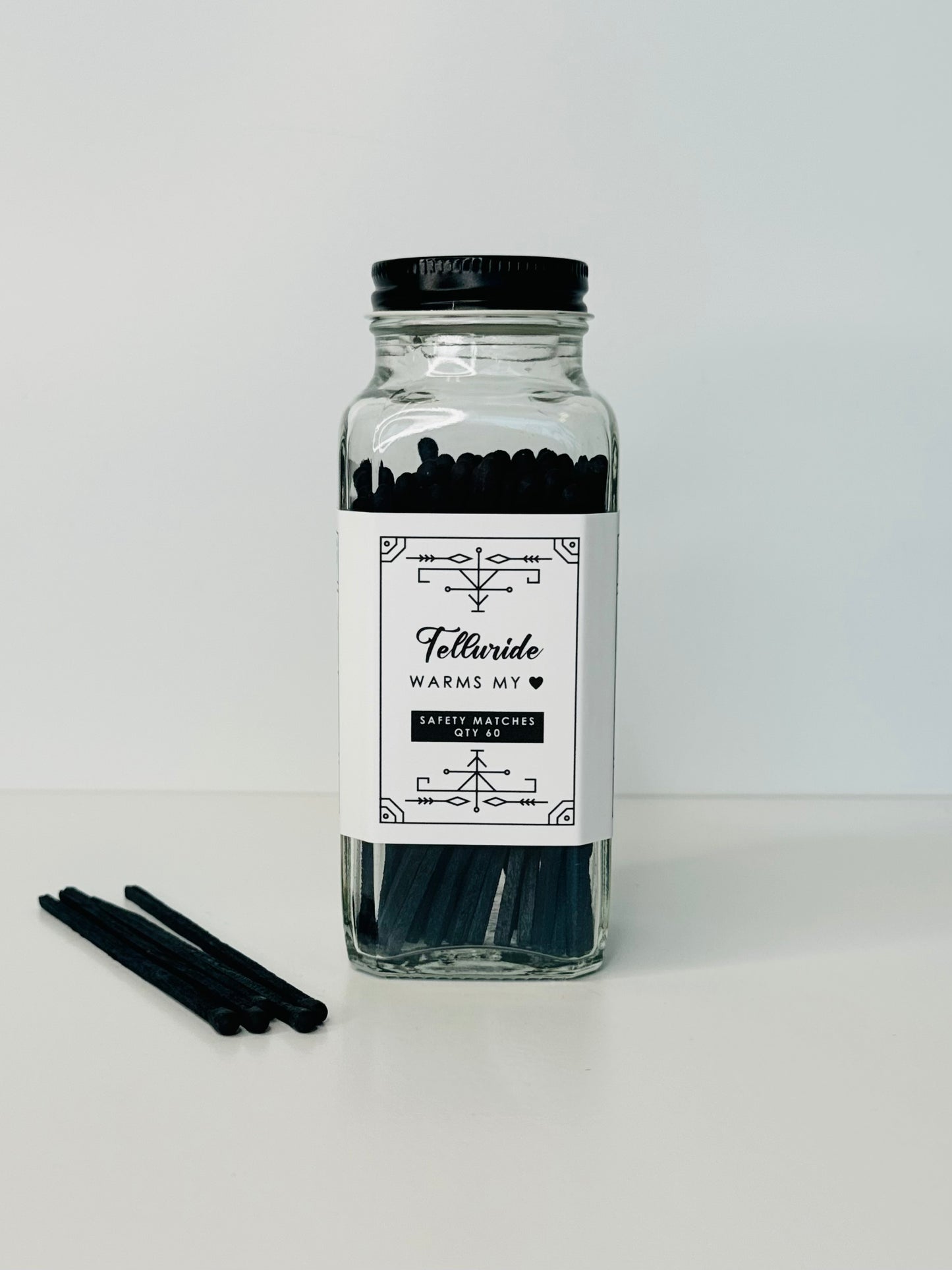 Telluride Safety Matches - Telluride Warms My Heart