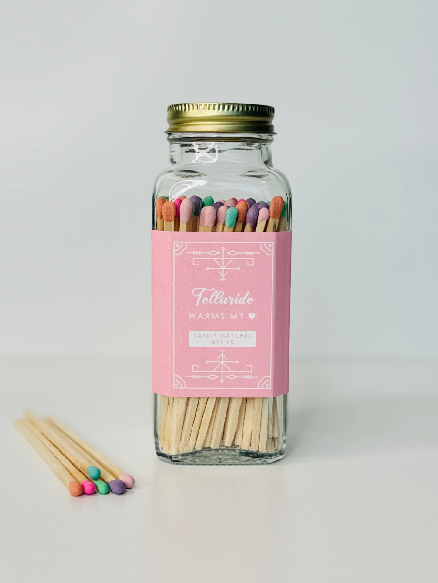 Telluride Safety Matches - Telluride Warms My Heart