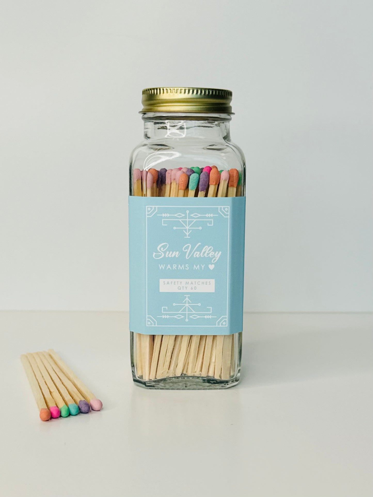 Sun Valley Safety Matches - Sun Valley Warms My Heart