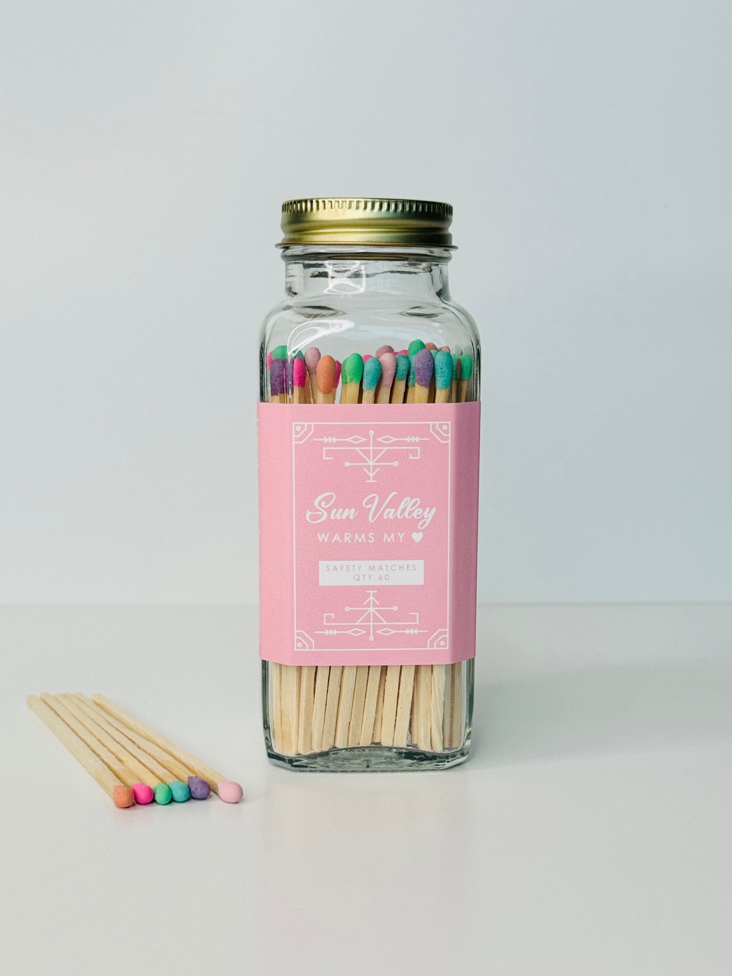 Sun Valley Safety Matches - Sun Valley Warms My Heart