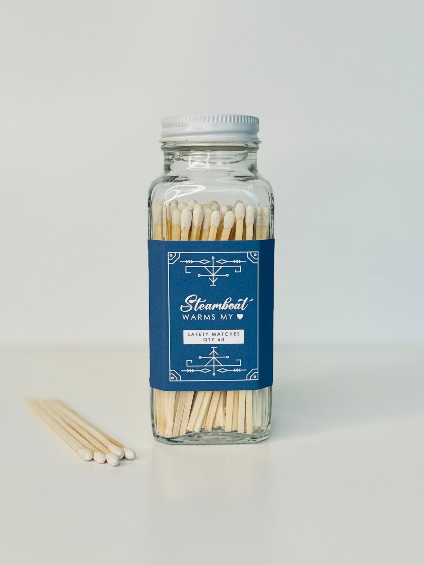 Steamboat Safety Matches - Steamboat Warms My Heart