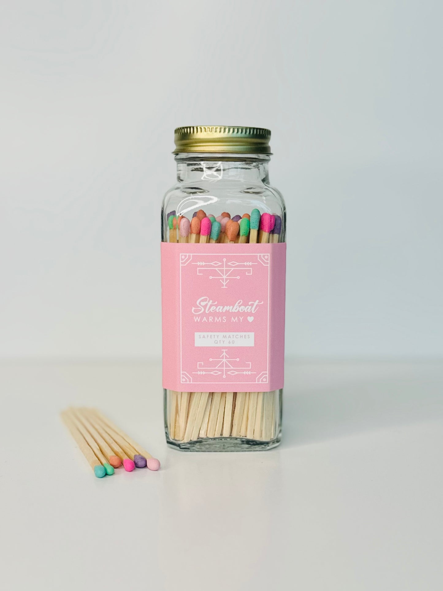 Steamboat Safety Matches - Steamboat Warms My Heart