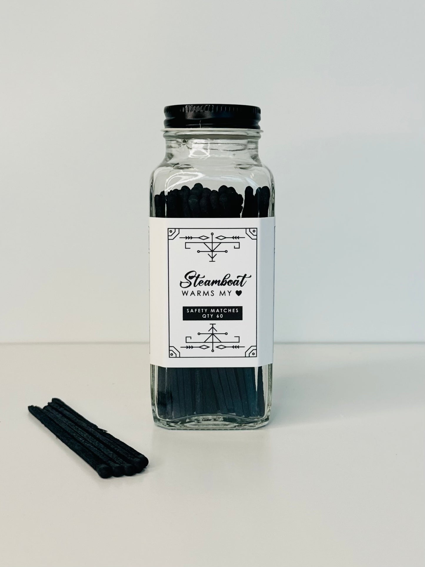 Steamboat Safety Matches - Steamboat Warms My Heart