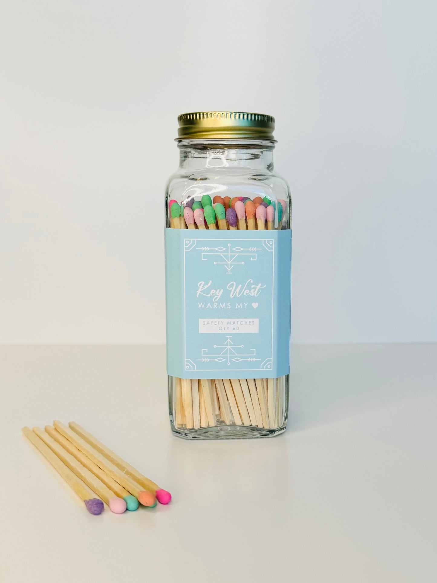 Key West Safety Matches - Key West Warms My Heart