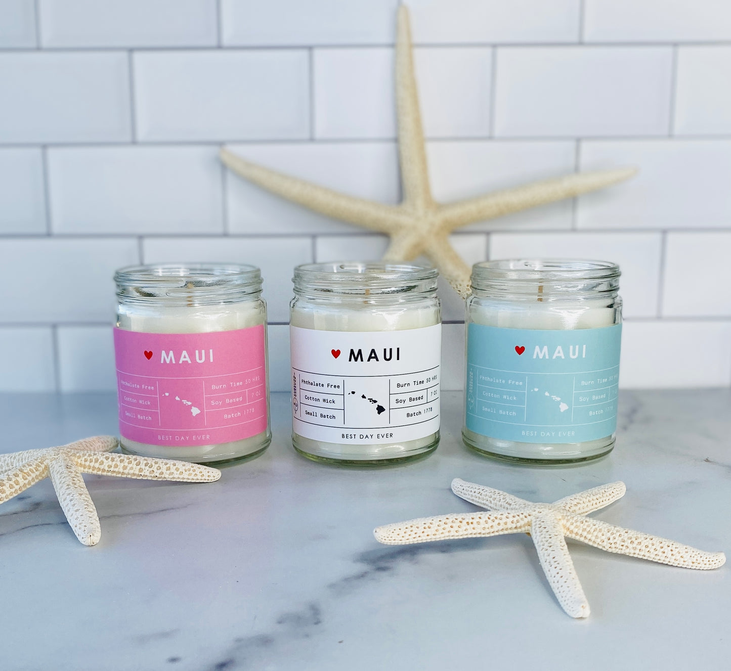 Maui, HI Candle
