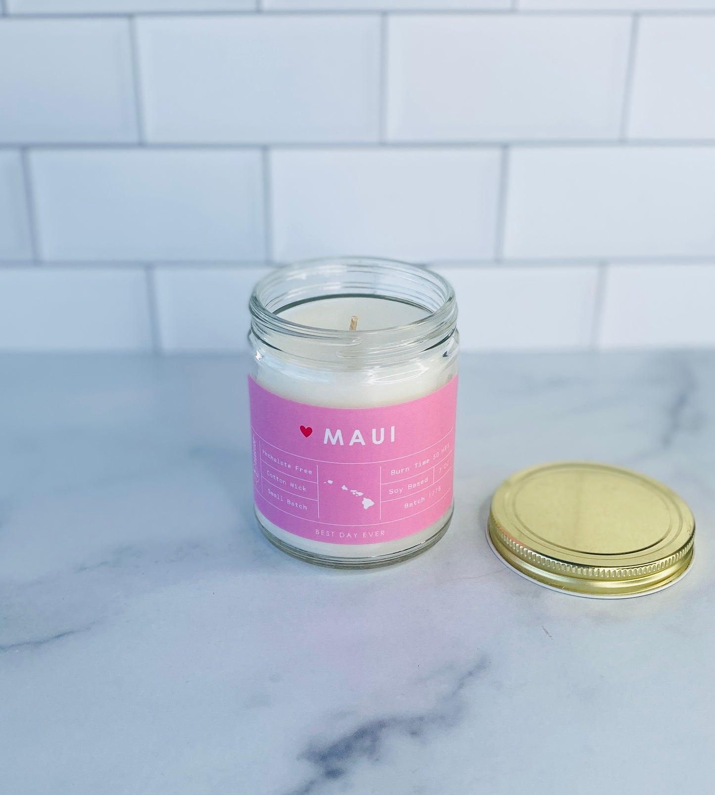 Maui, HI Candle