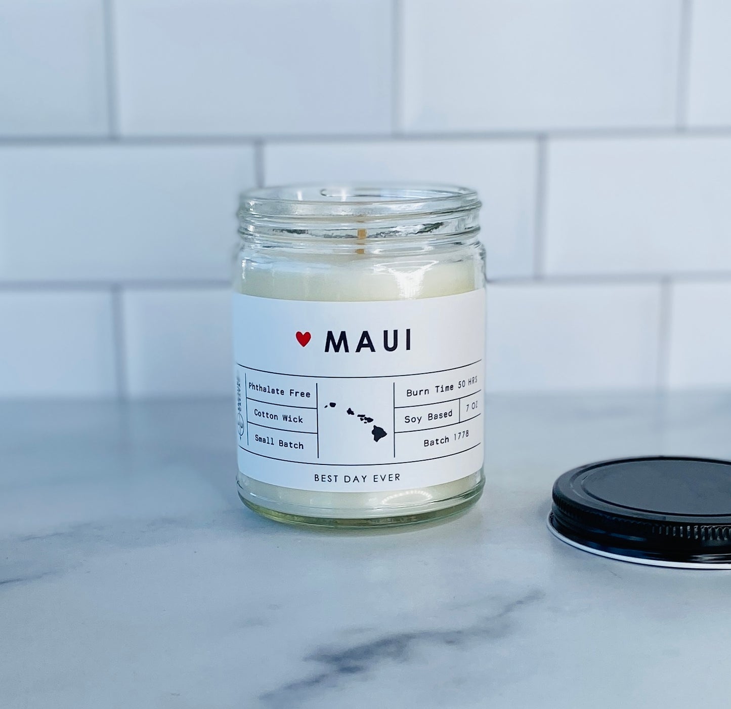 Maui, HI Candle