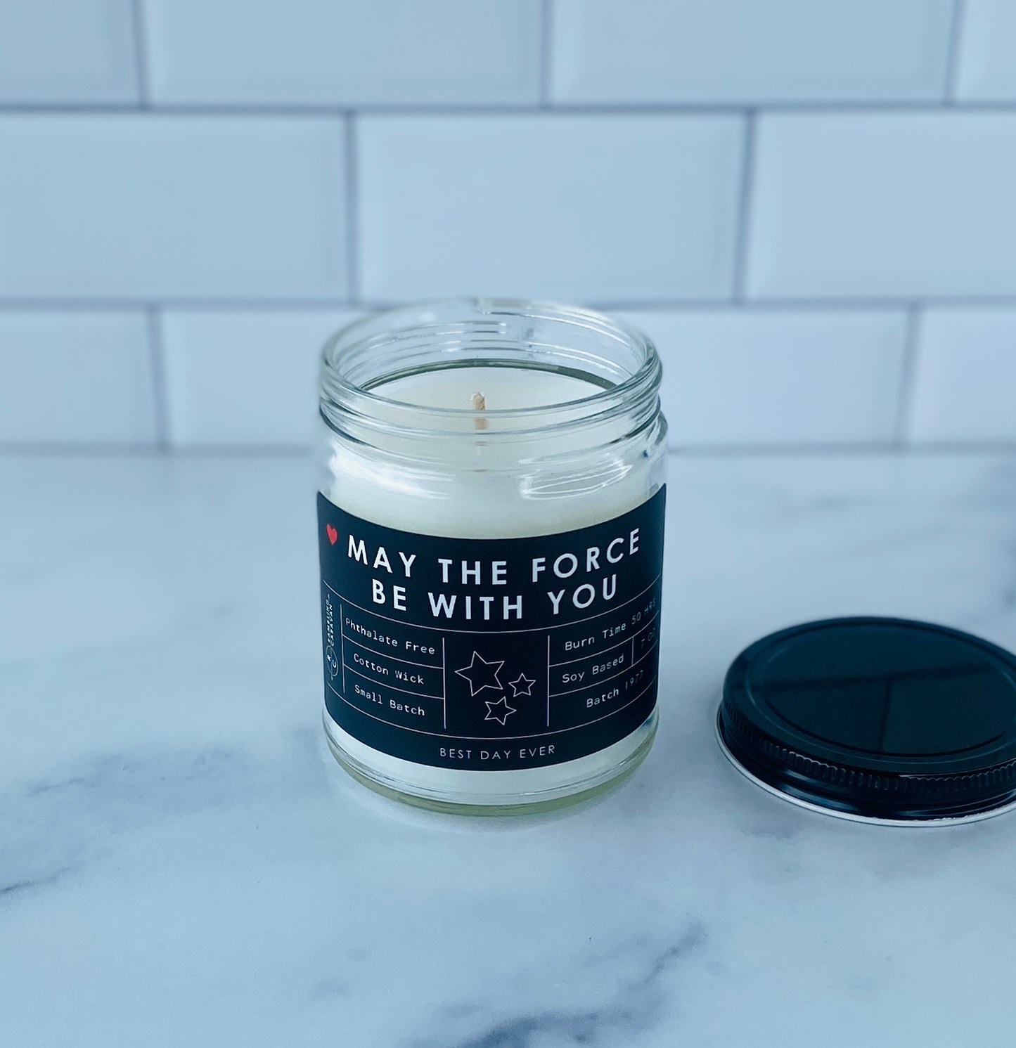 May The Force Be With You Candle