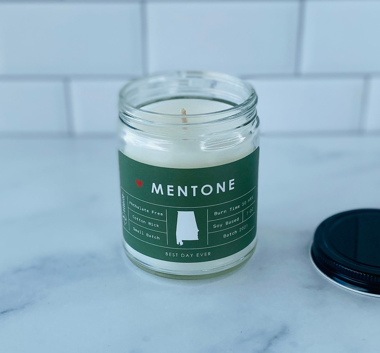 Mentone, AL Candle