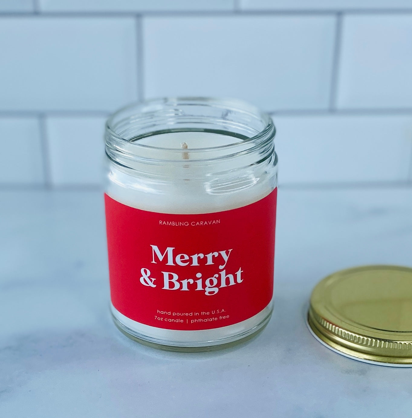 Merry & Bright Candle
