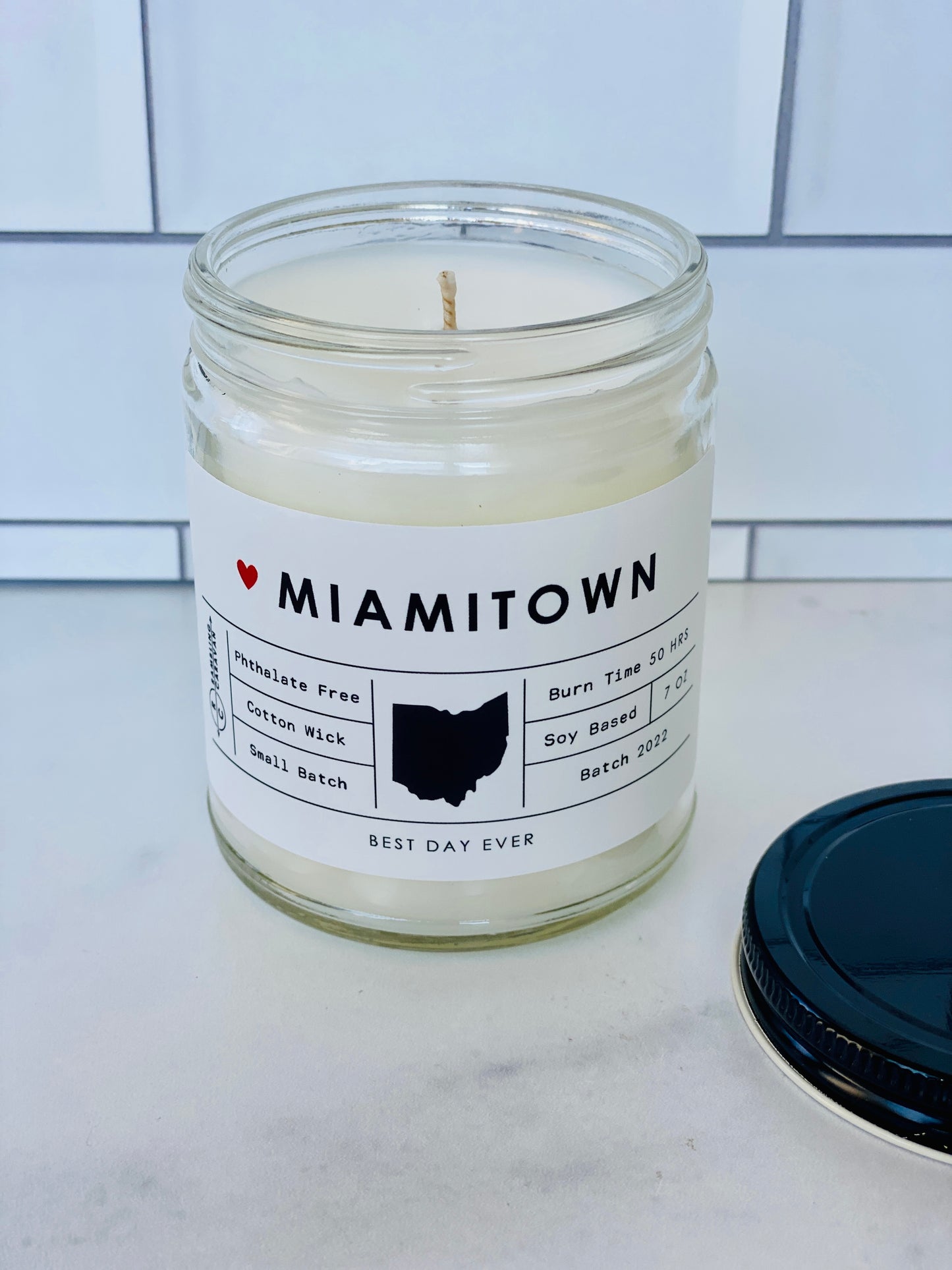Miamitown, OH Candle