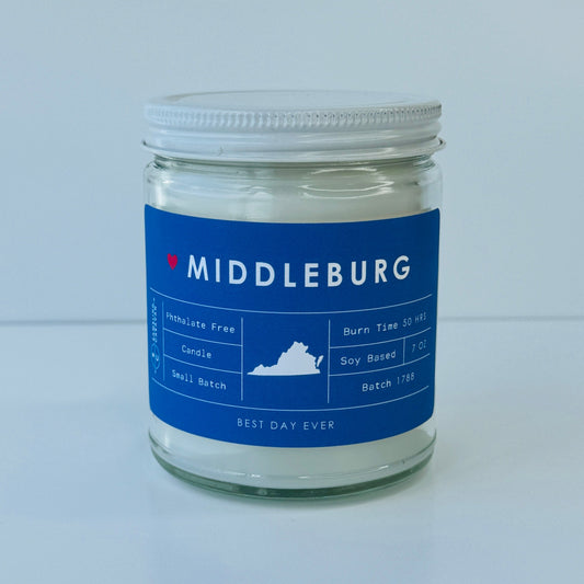 Middleburg, VA Candle