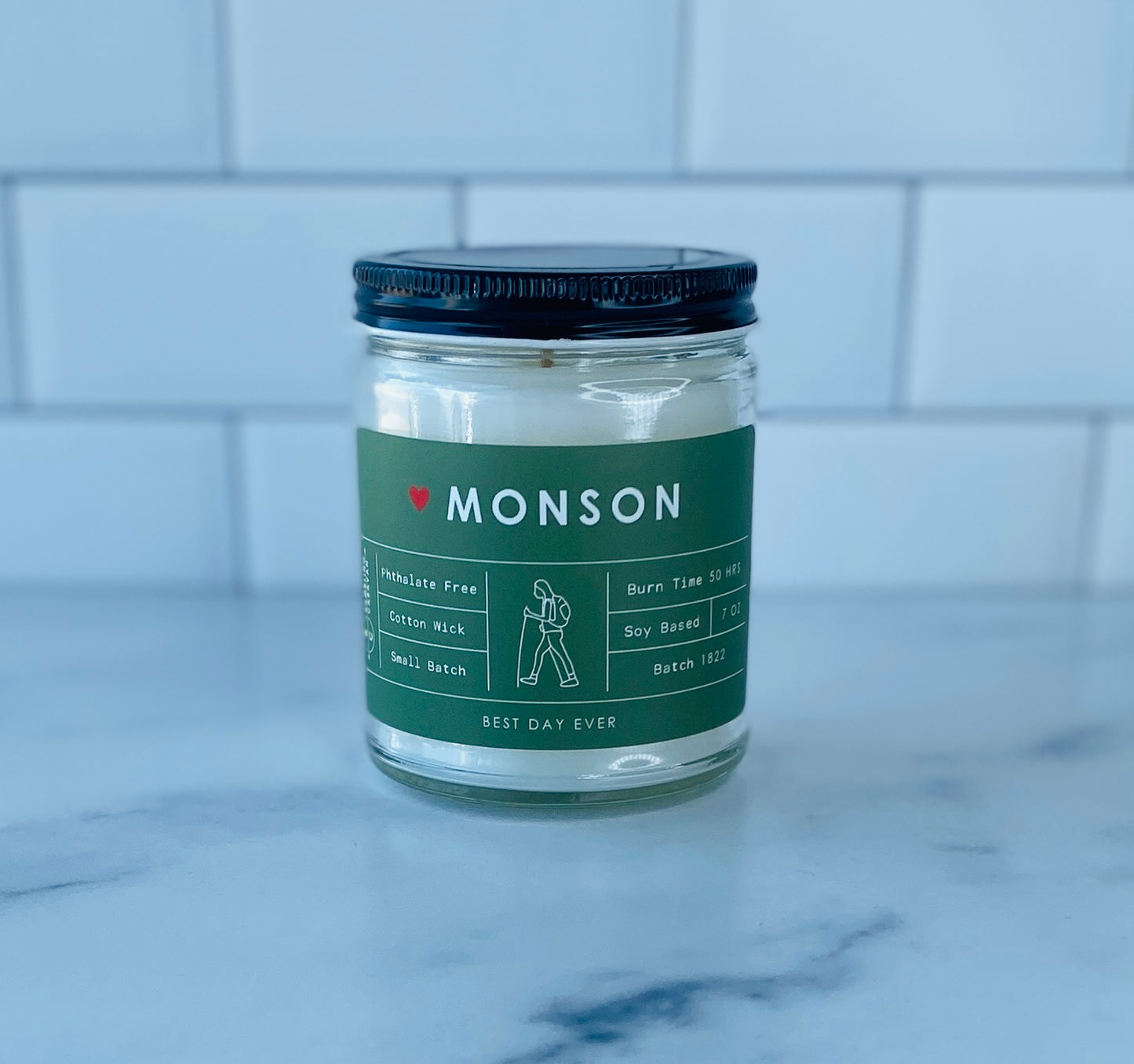 Monson, ME Candle