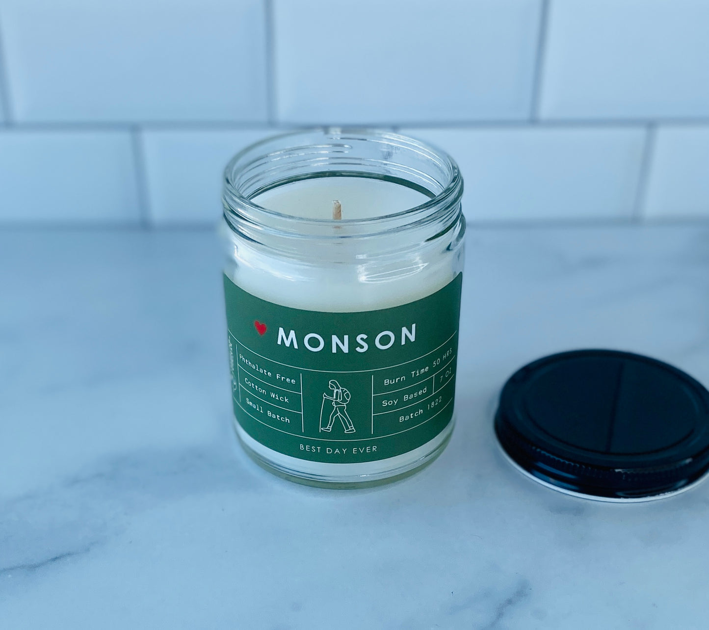 Monson, ME Candle