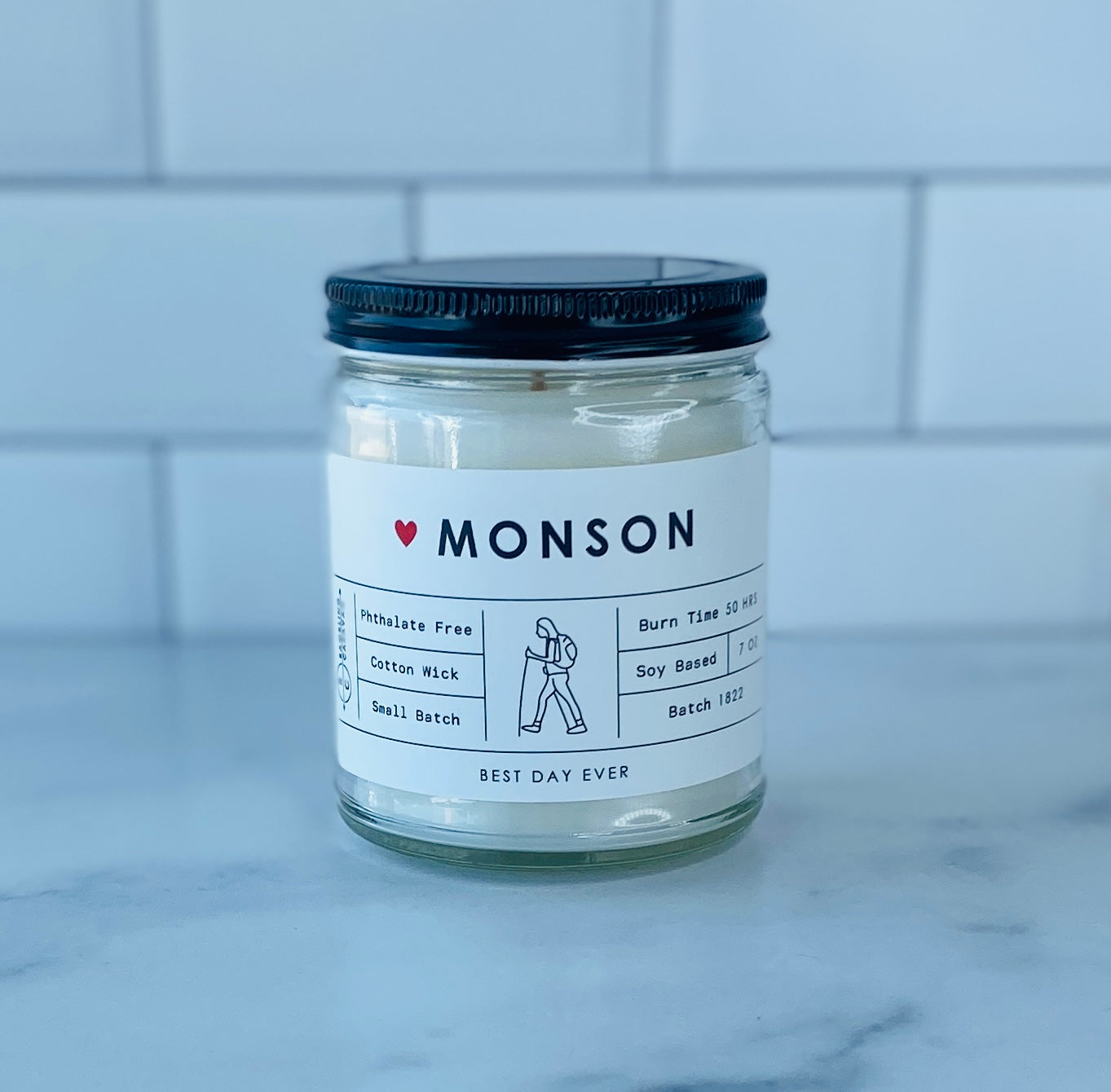 Monson, ME Candle
