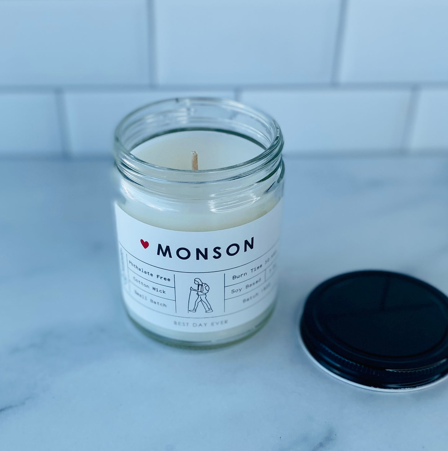 Monson, ME Candle