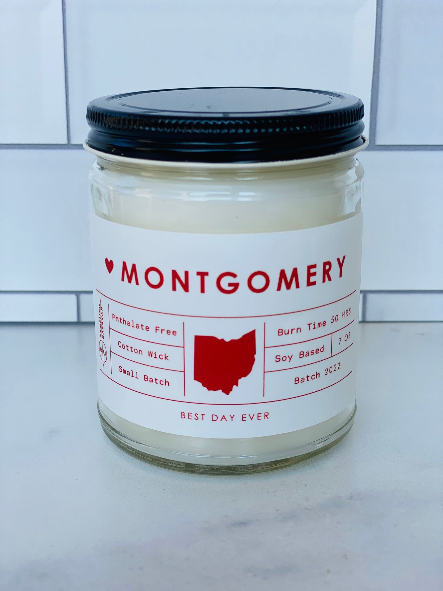 Montgomery, OH Candle
