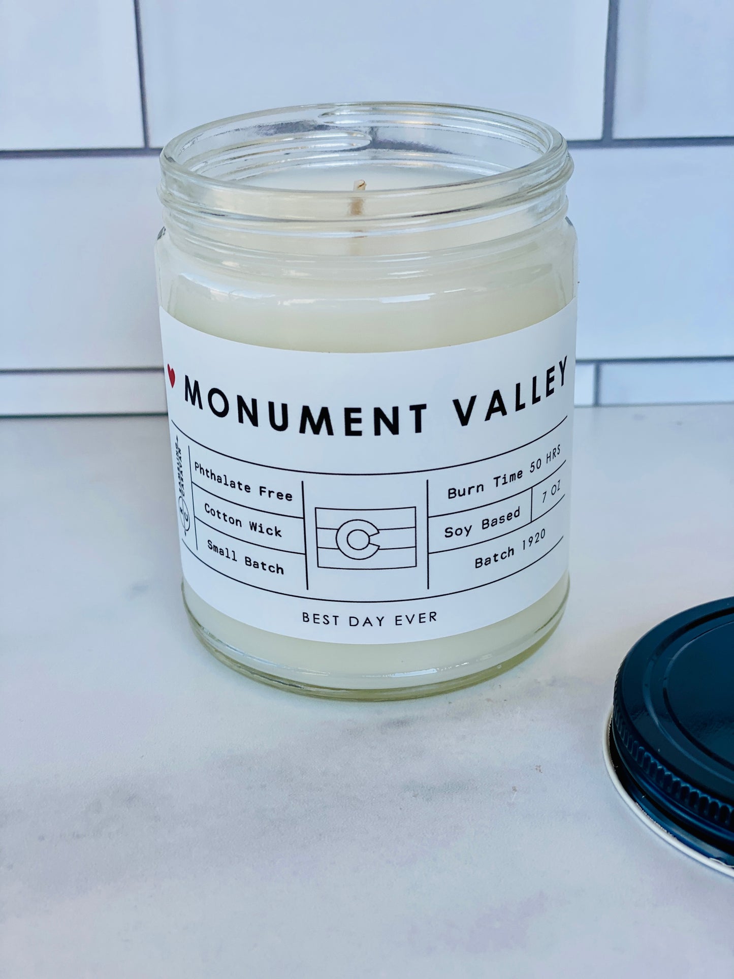 Monument Valley, CO Candle