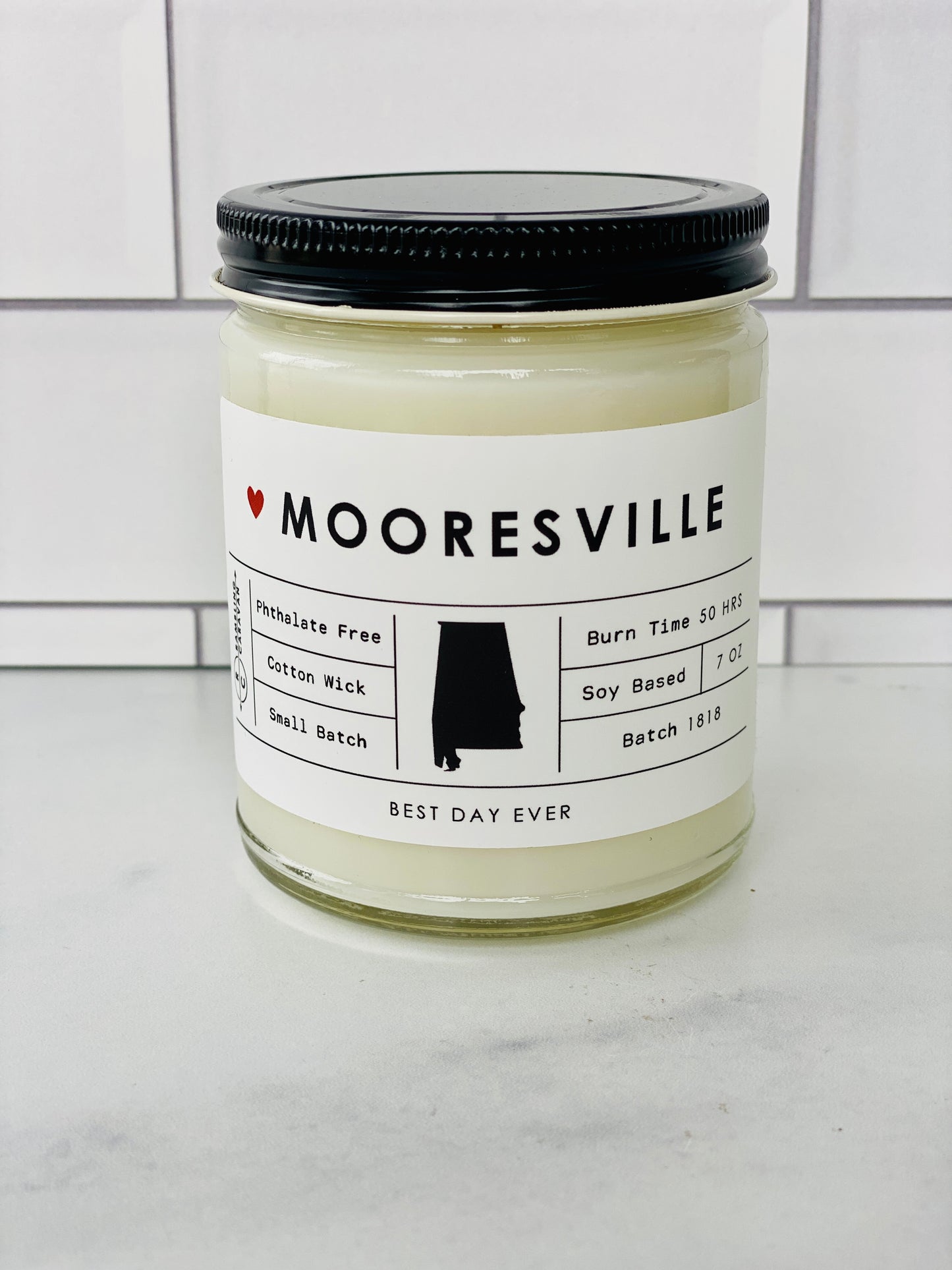 Mooresville, AL Candle