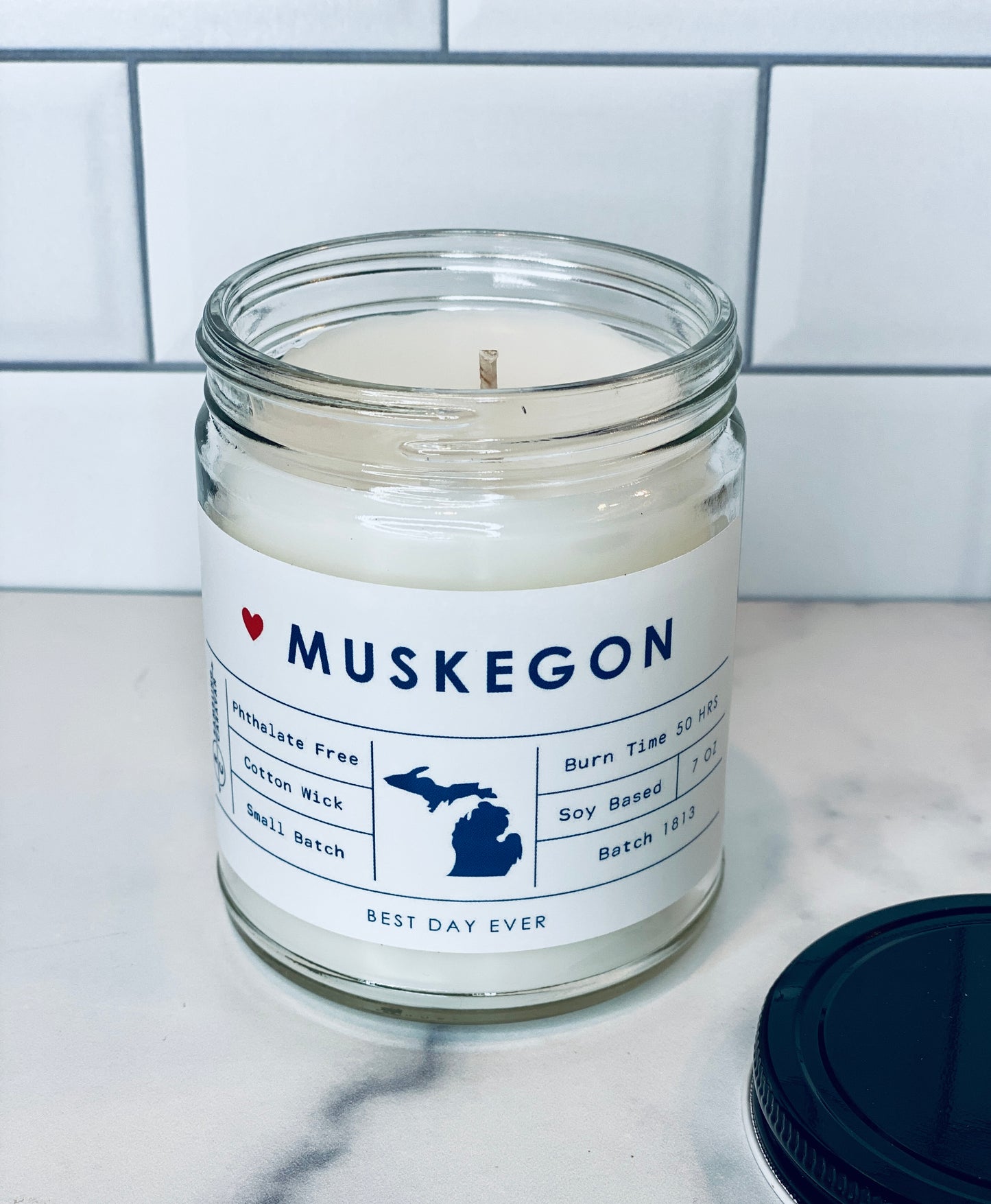 Muskegon, MI Candle