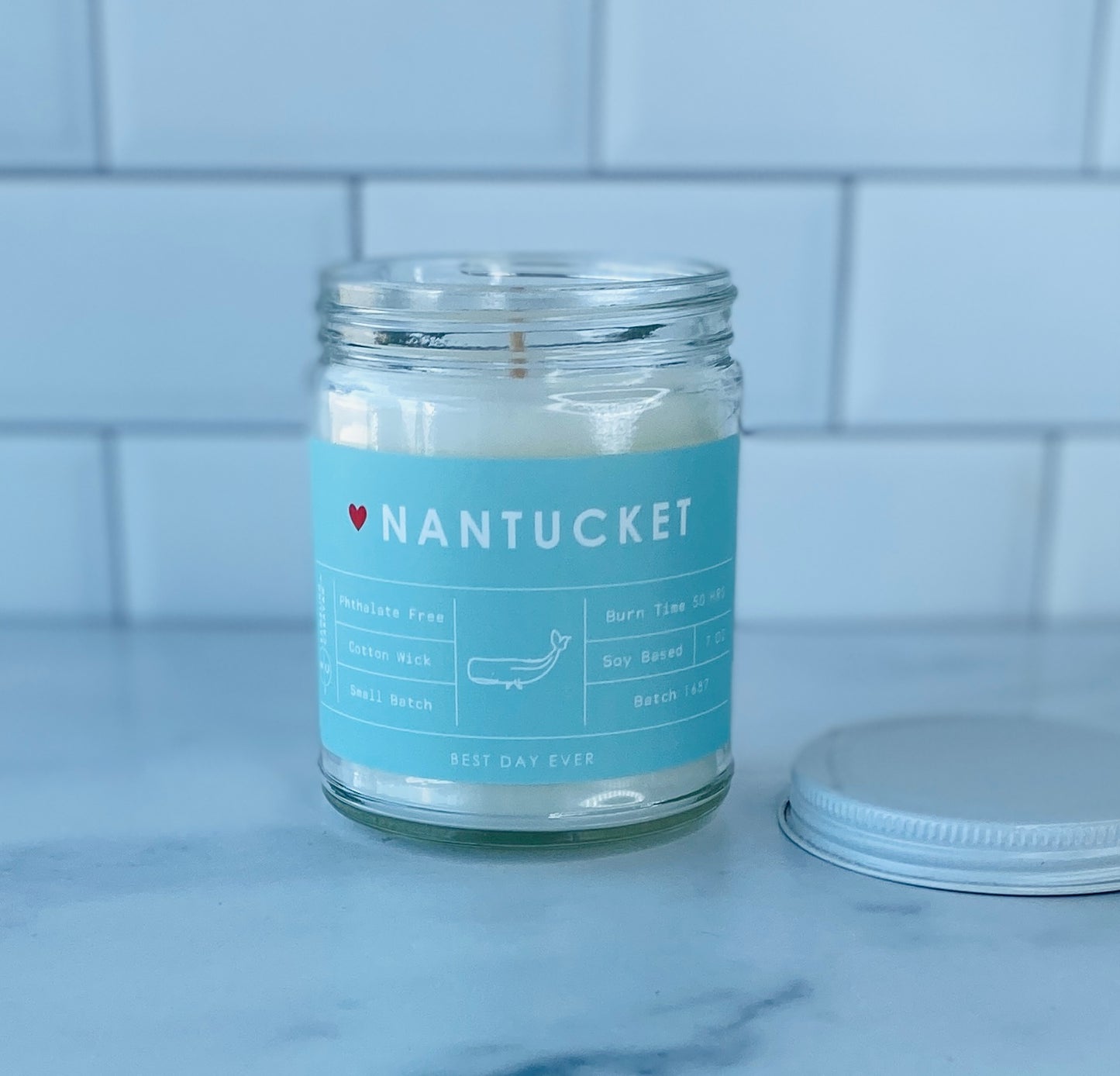 Nantucket, MA Candle