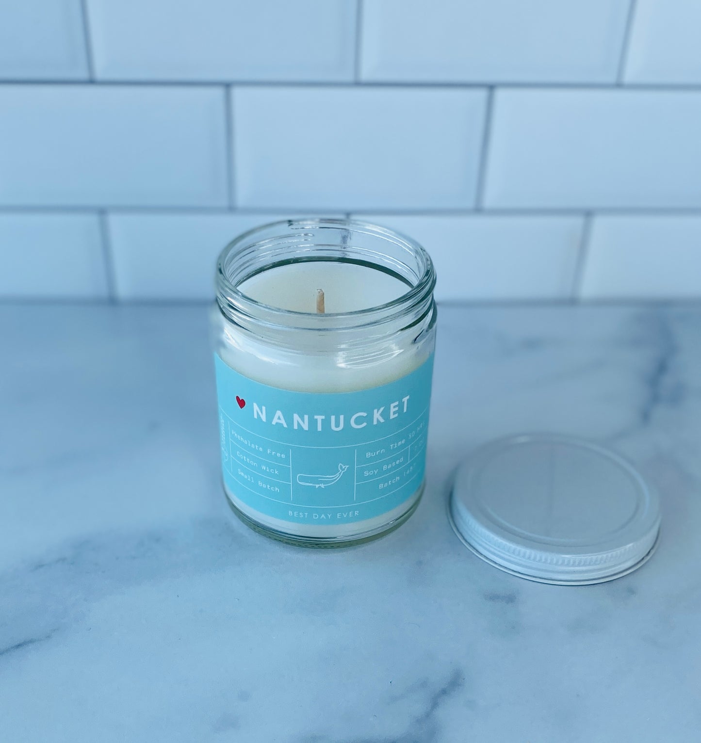 Nantucket, MA Candle