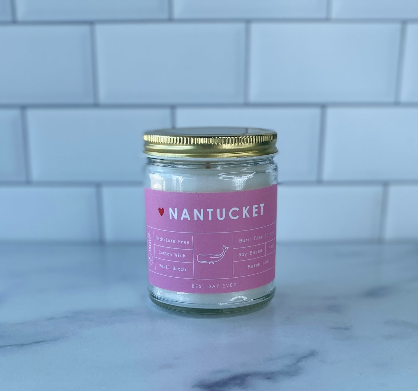 Nantucket, MA Candle