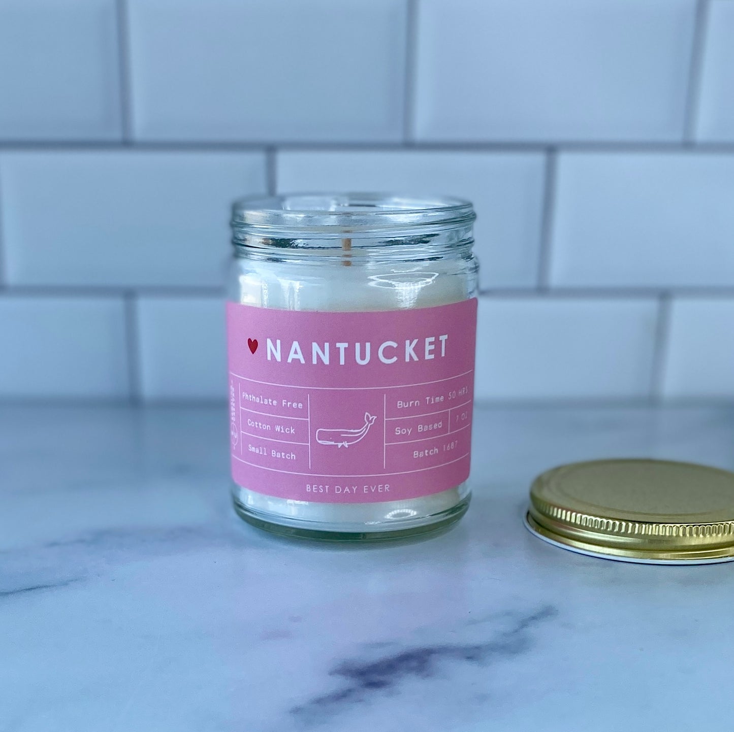 Nantucket, MA Candle