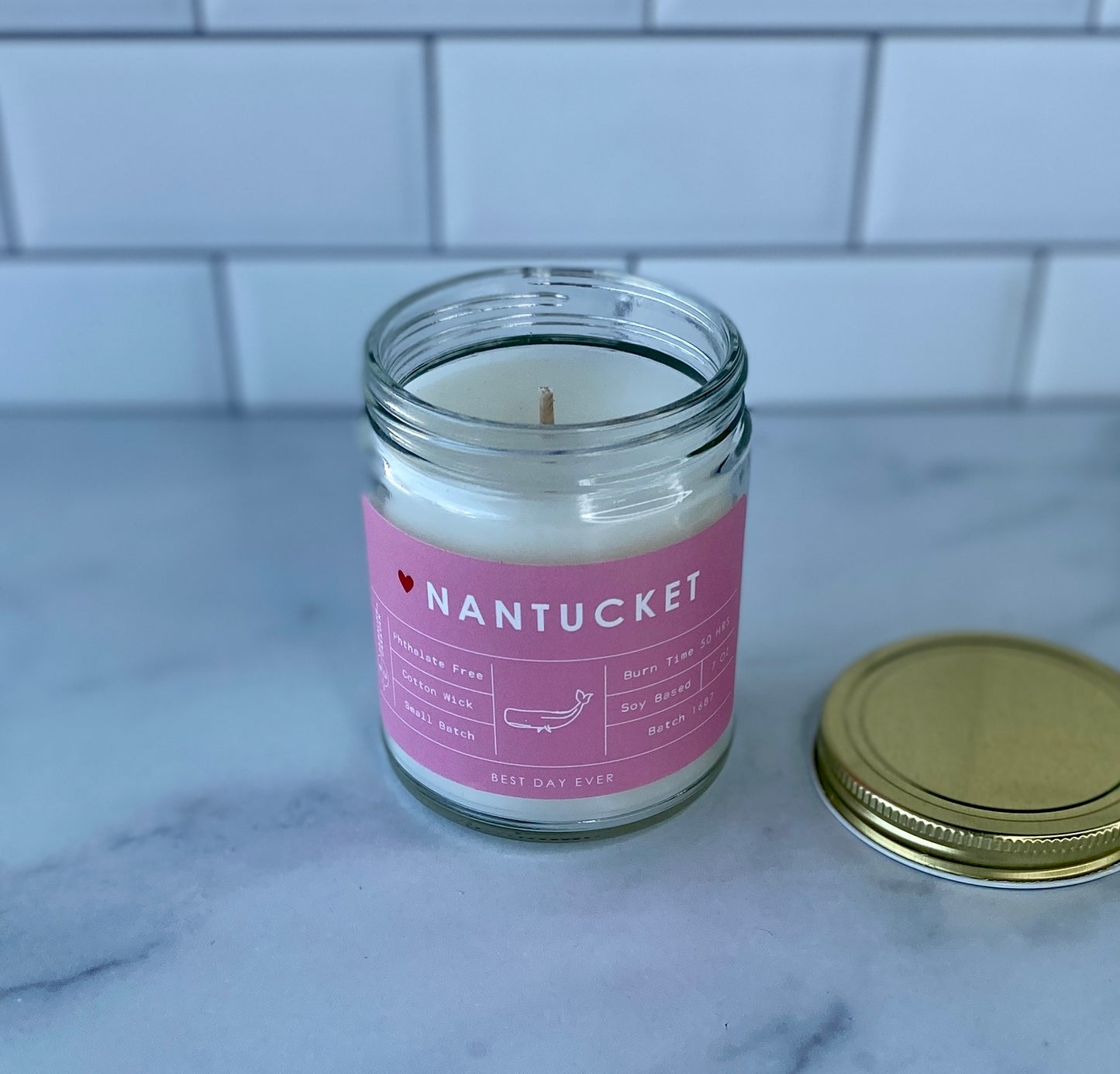 Nantucket, MA Candle