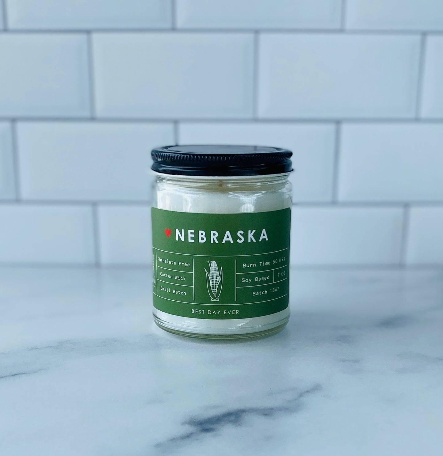 Nebraska Candle