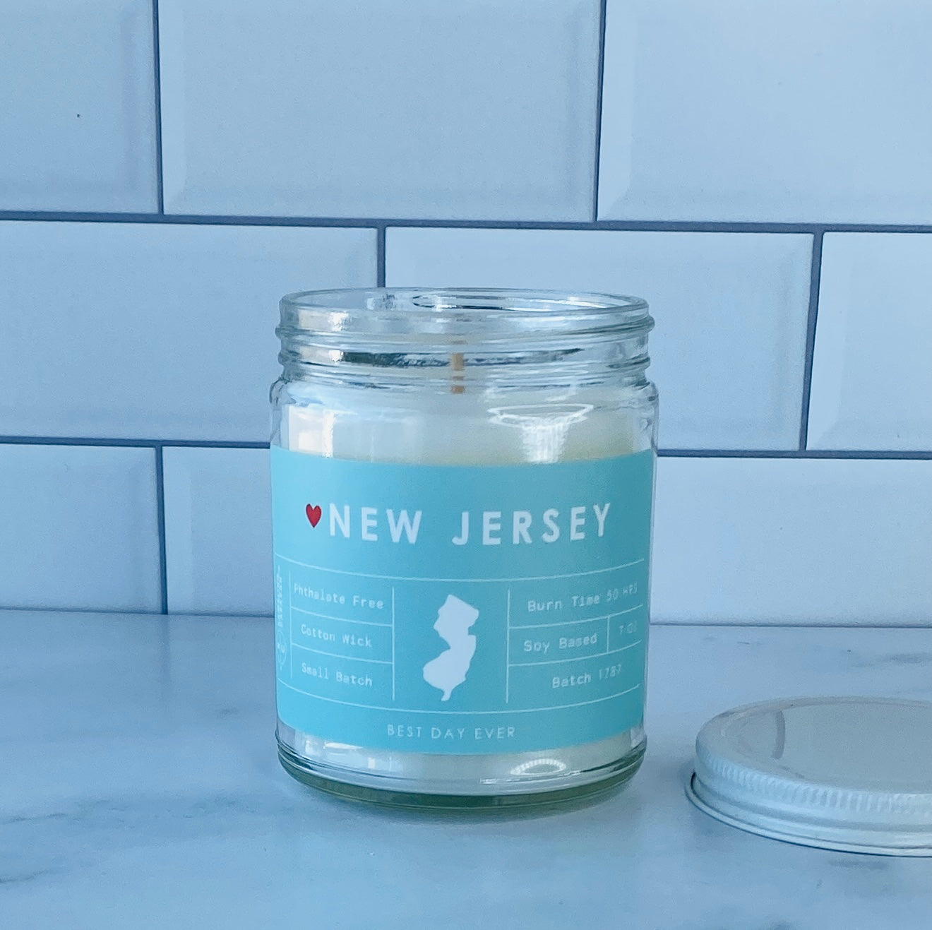 New Jersey Candle