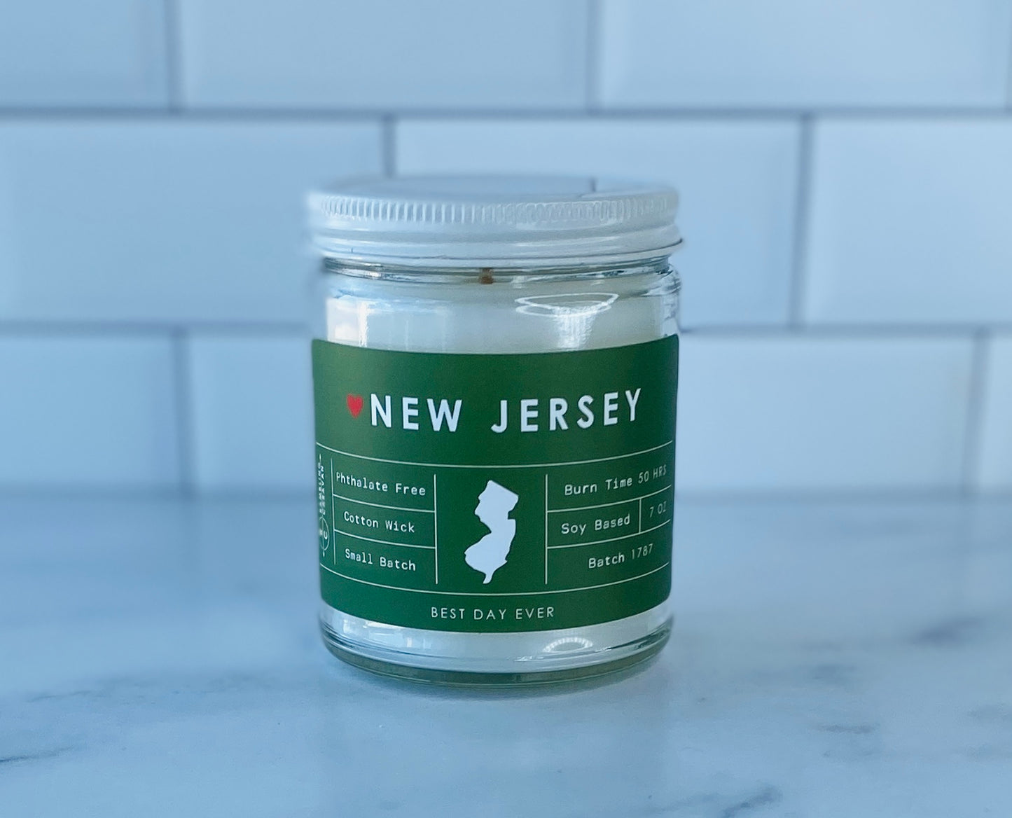 New Jersey Candle