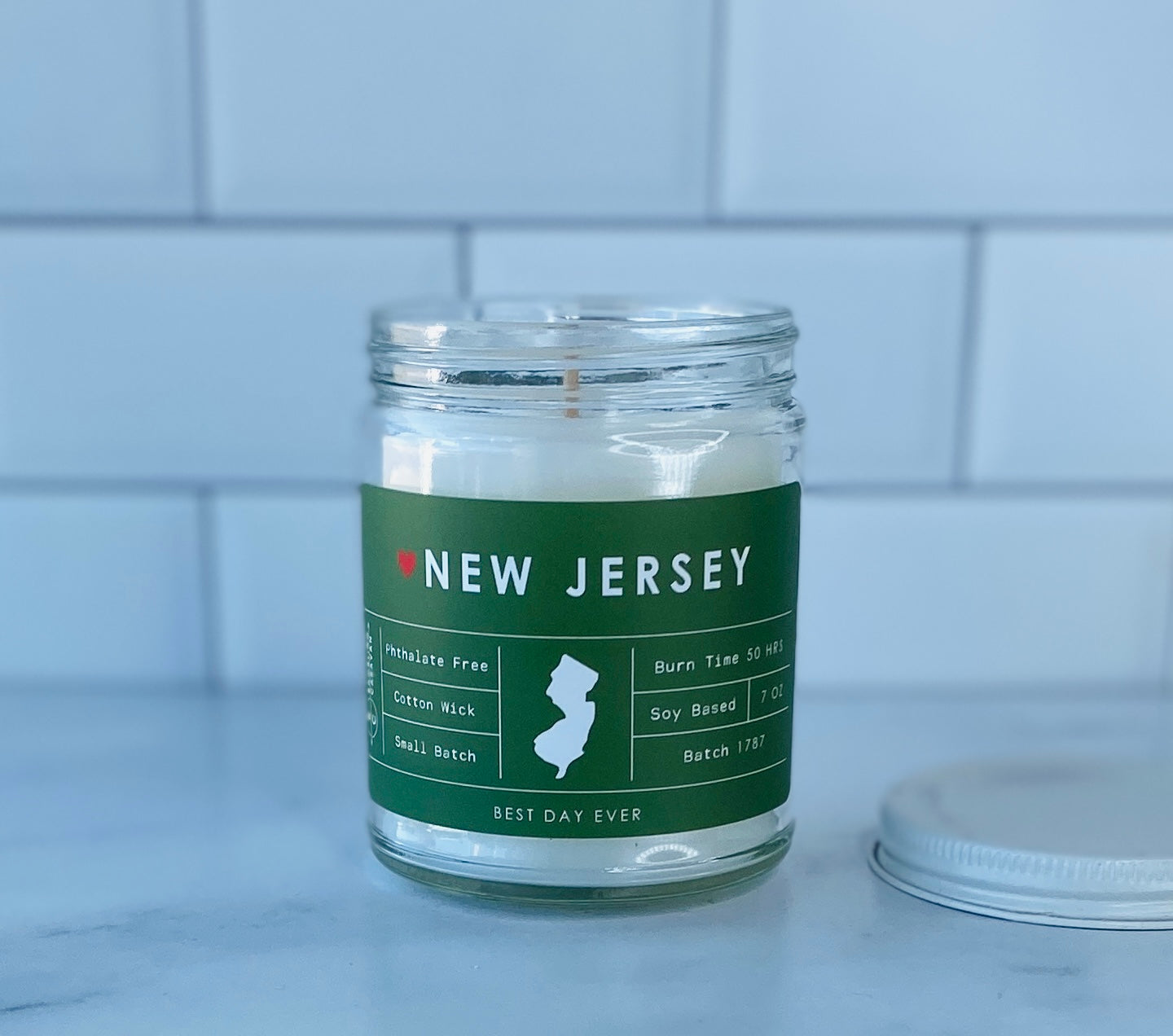 New Jersey Candle